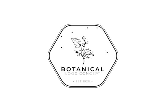 Download Minimal Line Art Vine Retro Logo - Retro logo Collection